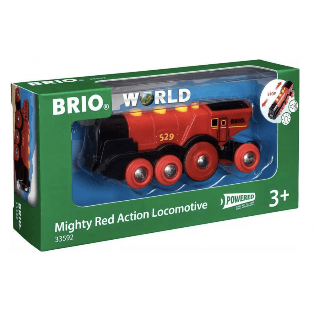 Mighty Red Action Locomotive - Beanie Games