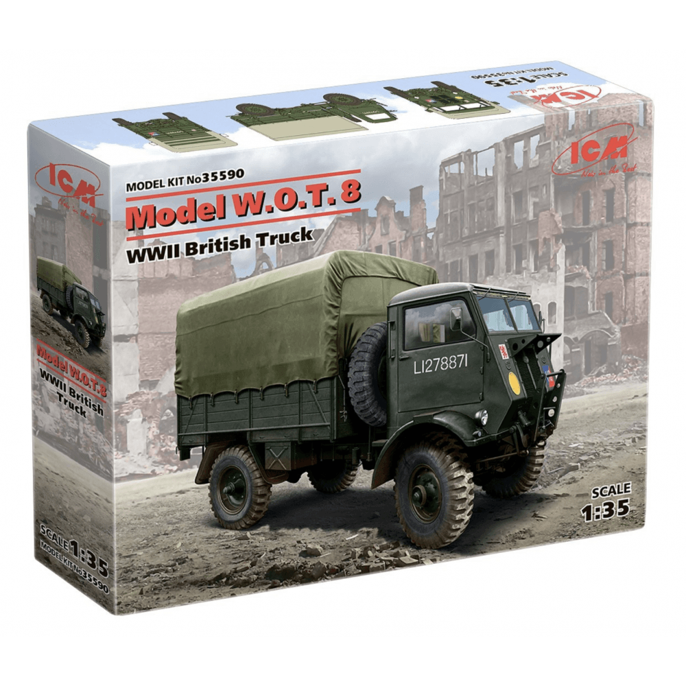 Model W.O.T. 8, WWII British Truck - Beanie Games