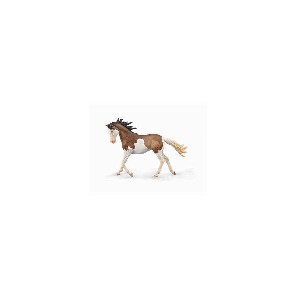 Mustang Mare - Bay Splash Overo - Beanie Games