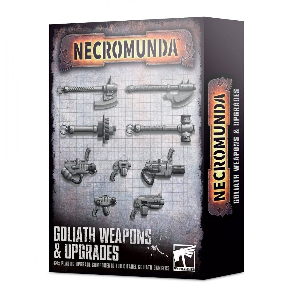 Necromunda Goliath Weapons & Upgrades - Beanie Games