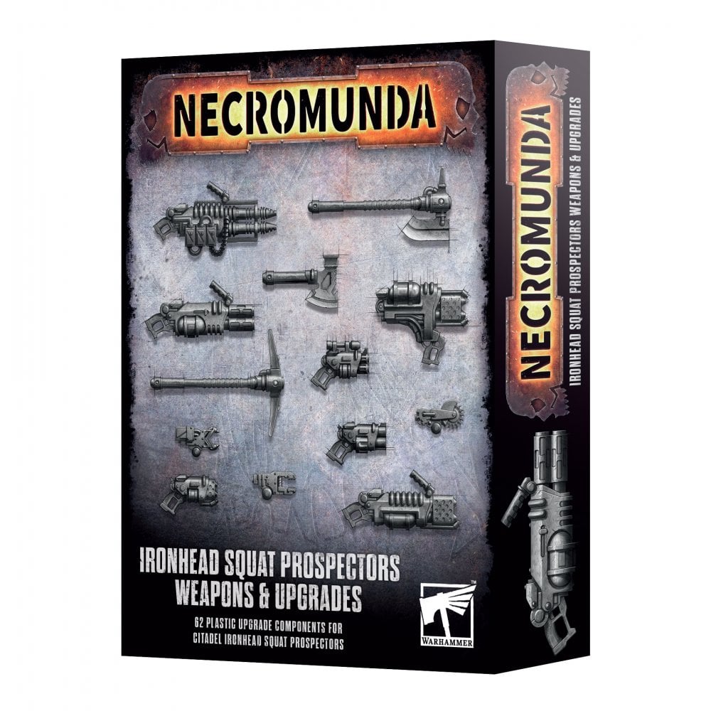 Necromunda: Squat Prospectors Weapons & Upgrades - Beanie Games