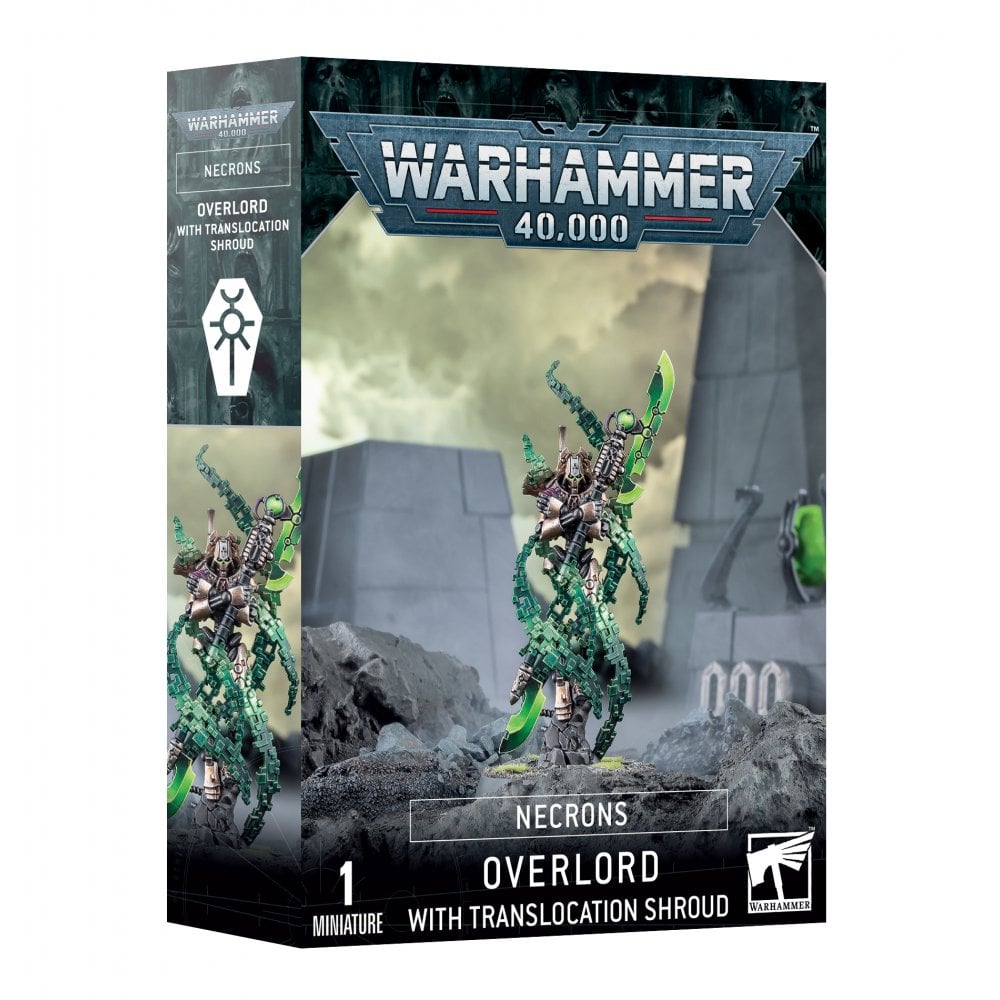 Necrons: Overlord With Translocation Shroud - Beanie Games