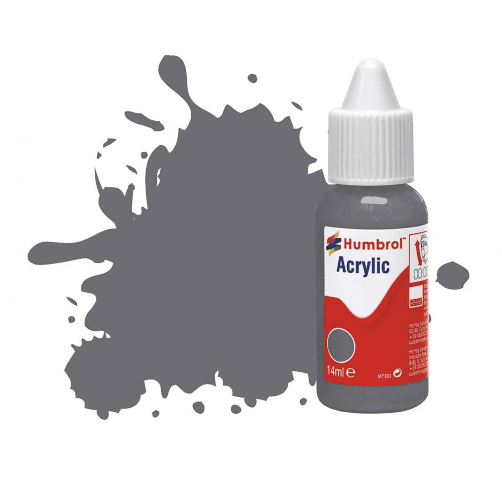 No 123 Extra Dark Sea Grey - Satin Acrylic - Beanie Games