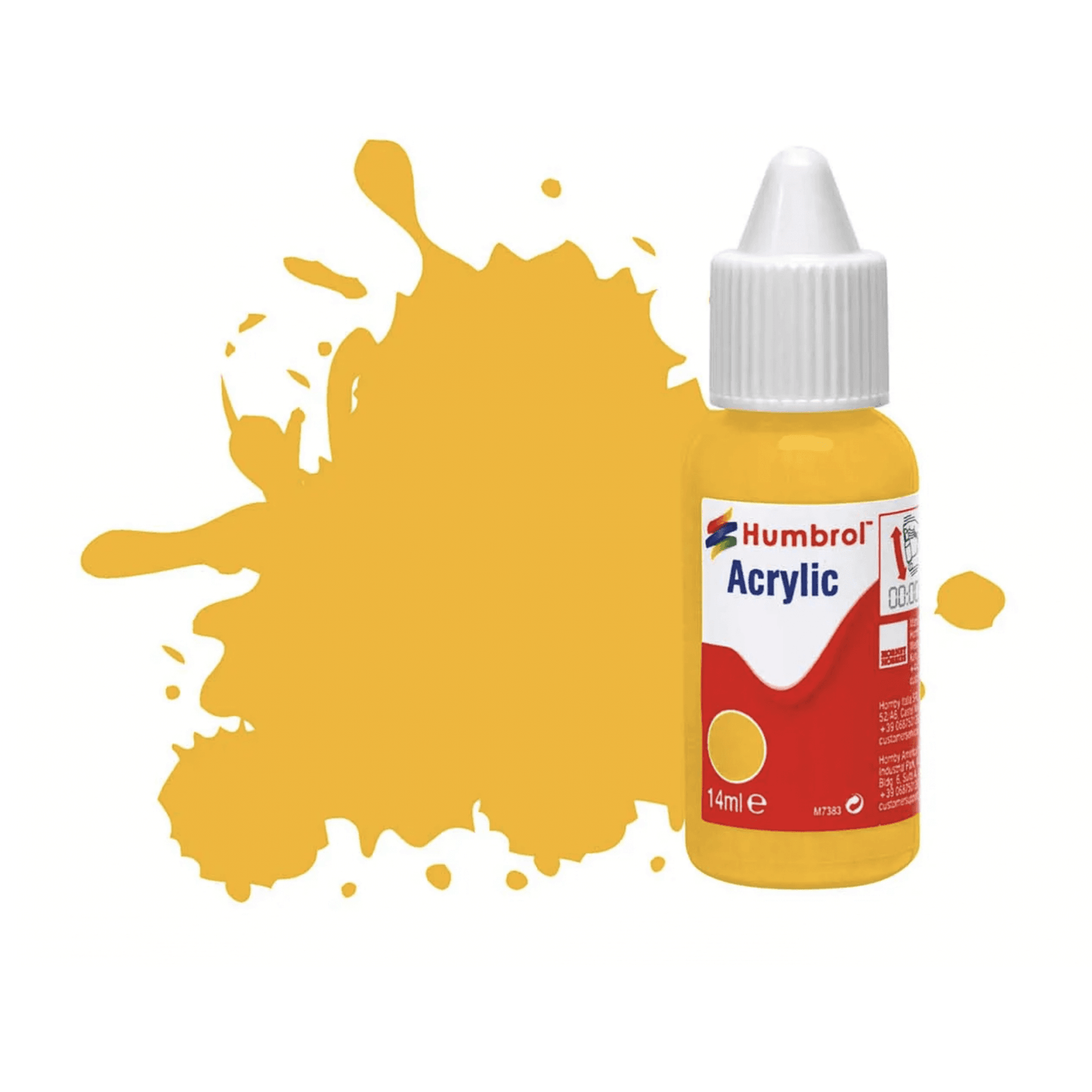 No 154 Insignia Yellow - Matt Acrylic - Beanie Games