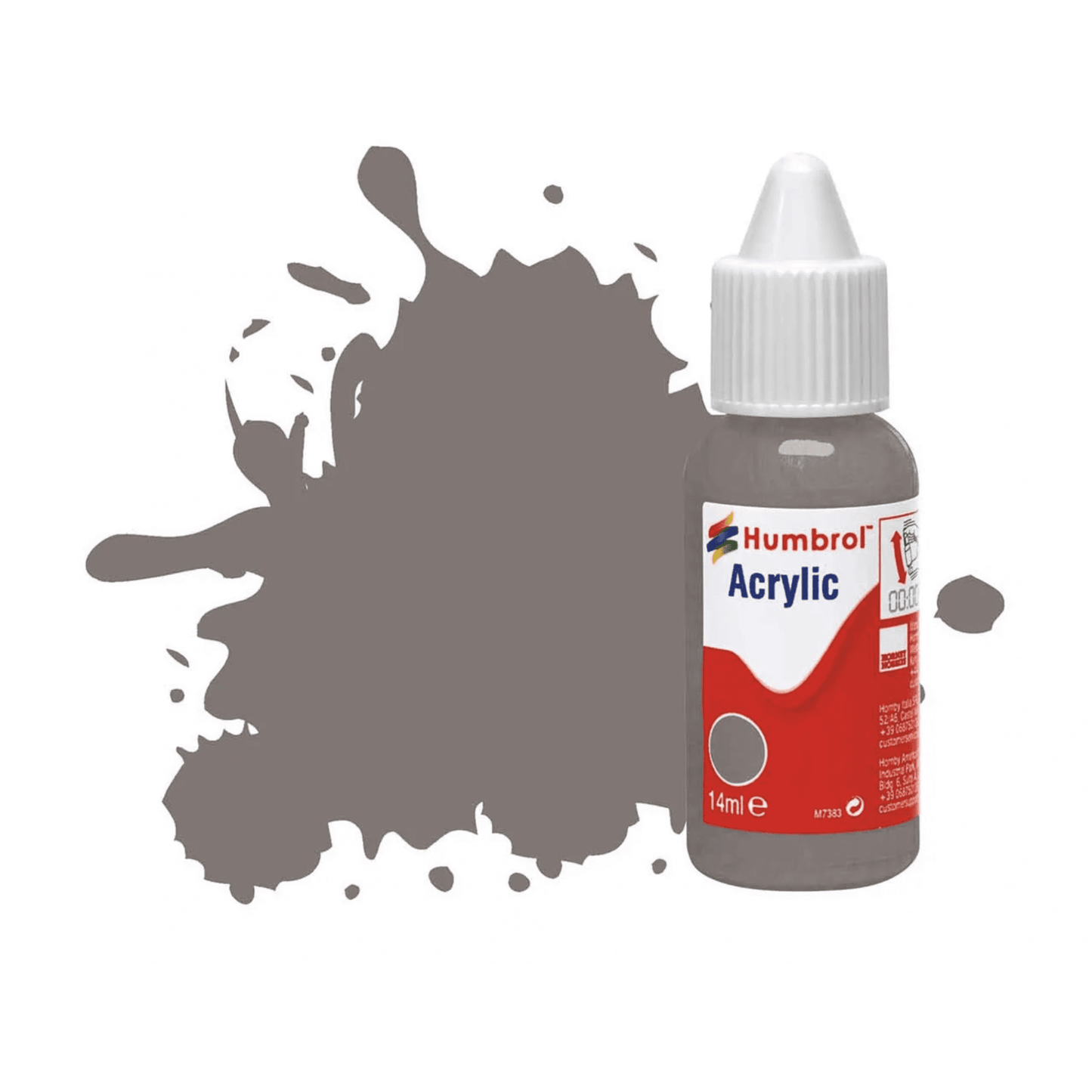 No 156 Dark Camouflage Grey Satin Acrylic - Beanie Games