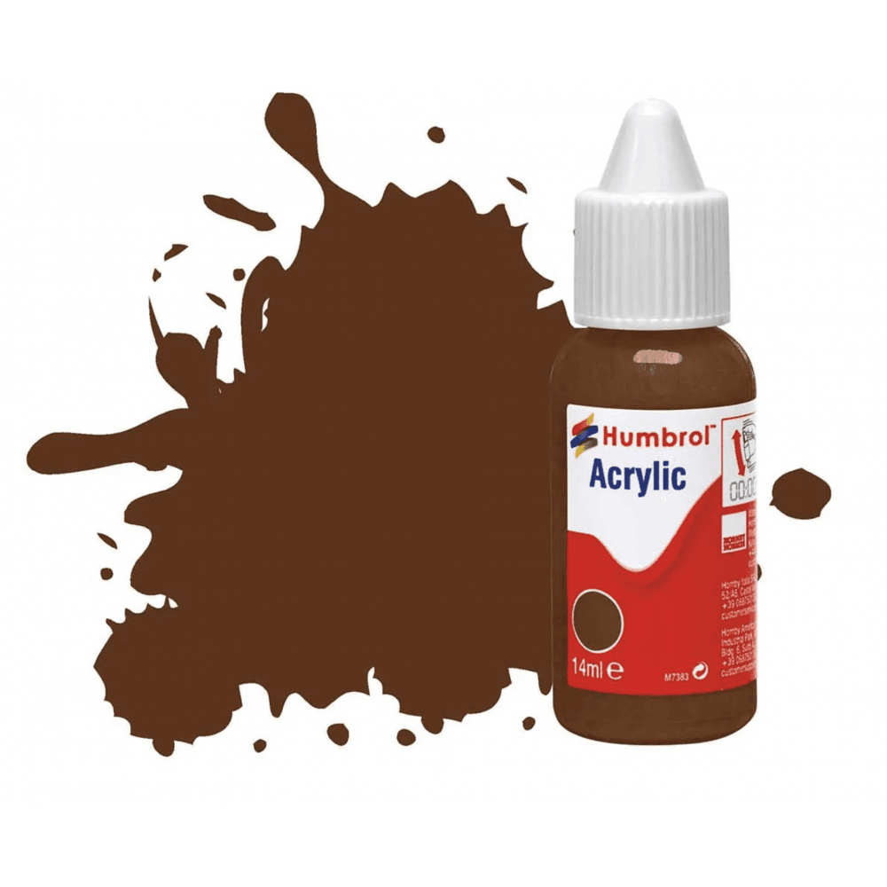 No 160 German Camouflage Red - Matt Acrylic - Beanie Games