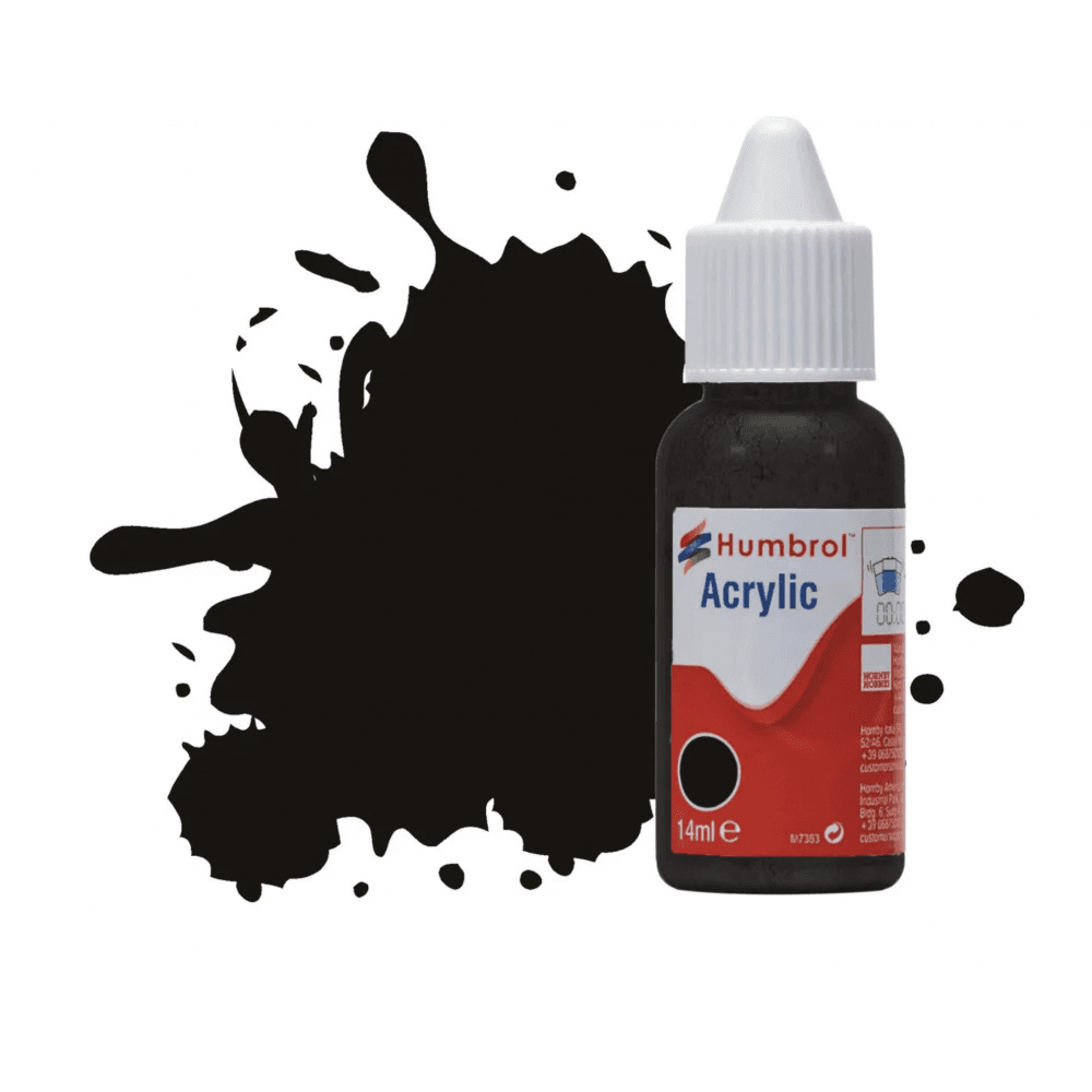 No 201 Black Metallic Acrylic - Beanie Games