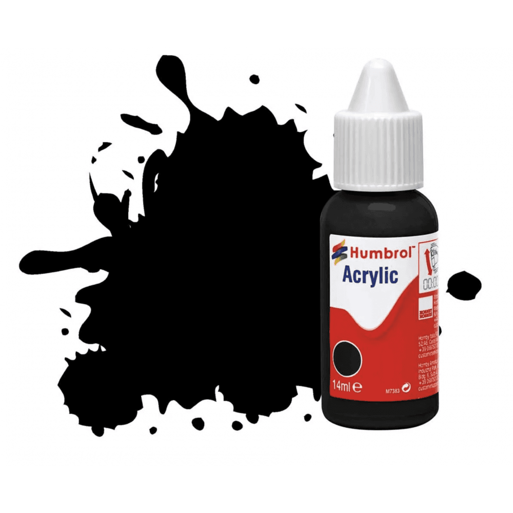 No 33 Black - Matt Acrylic - Beanie Games