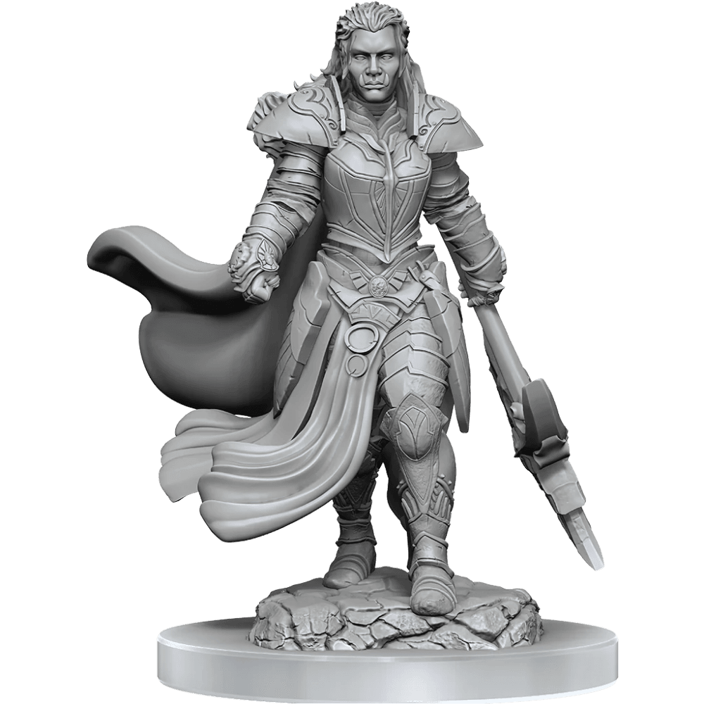 Orc Fighter Female: D&D Nolzur's Marvellous Unpainted Miniatures - Beanie Games