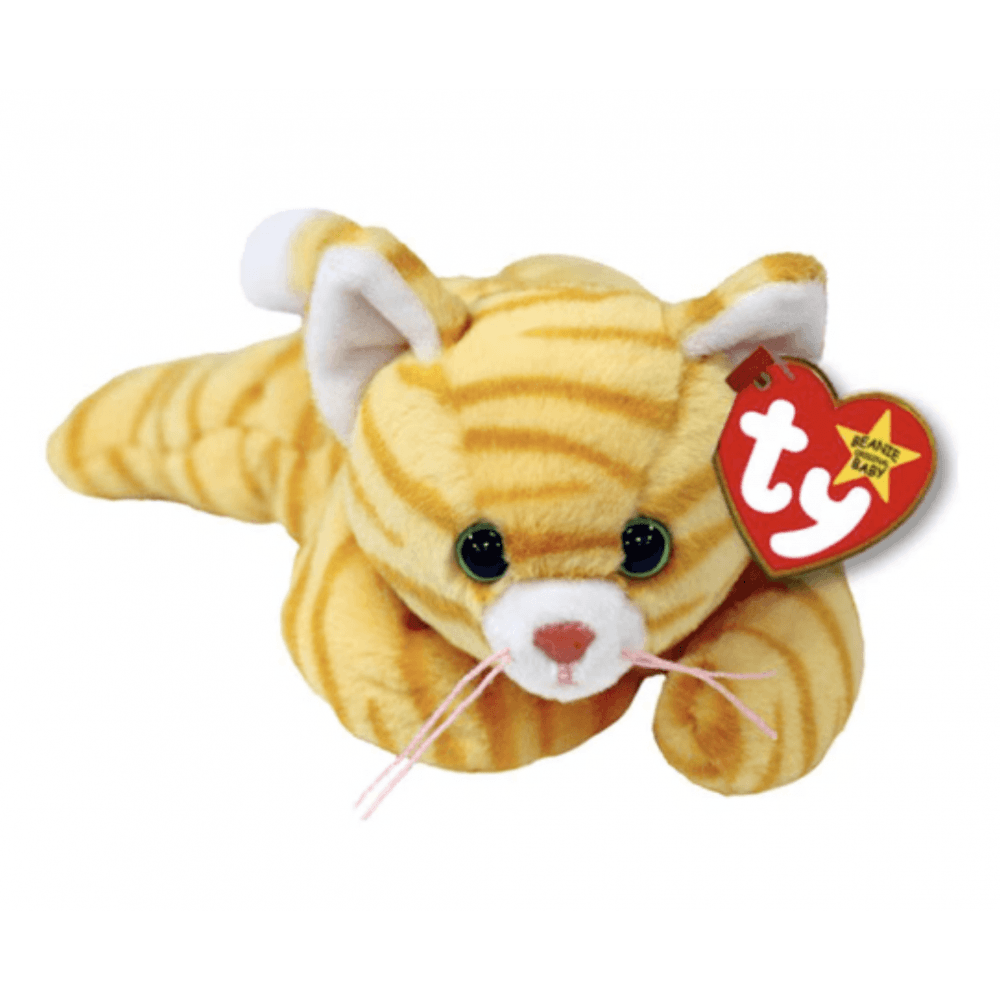 Original Beanie Babies: Amber Tabby Cat II - Beanie Games