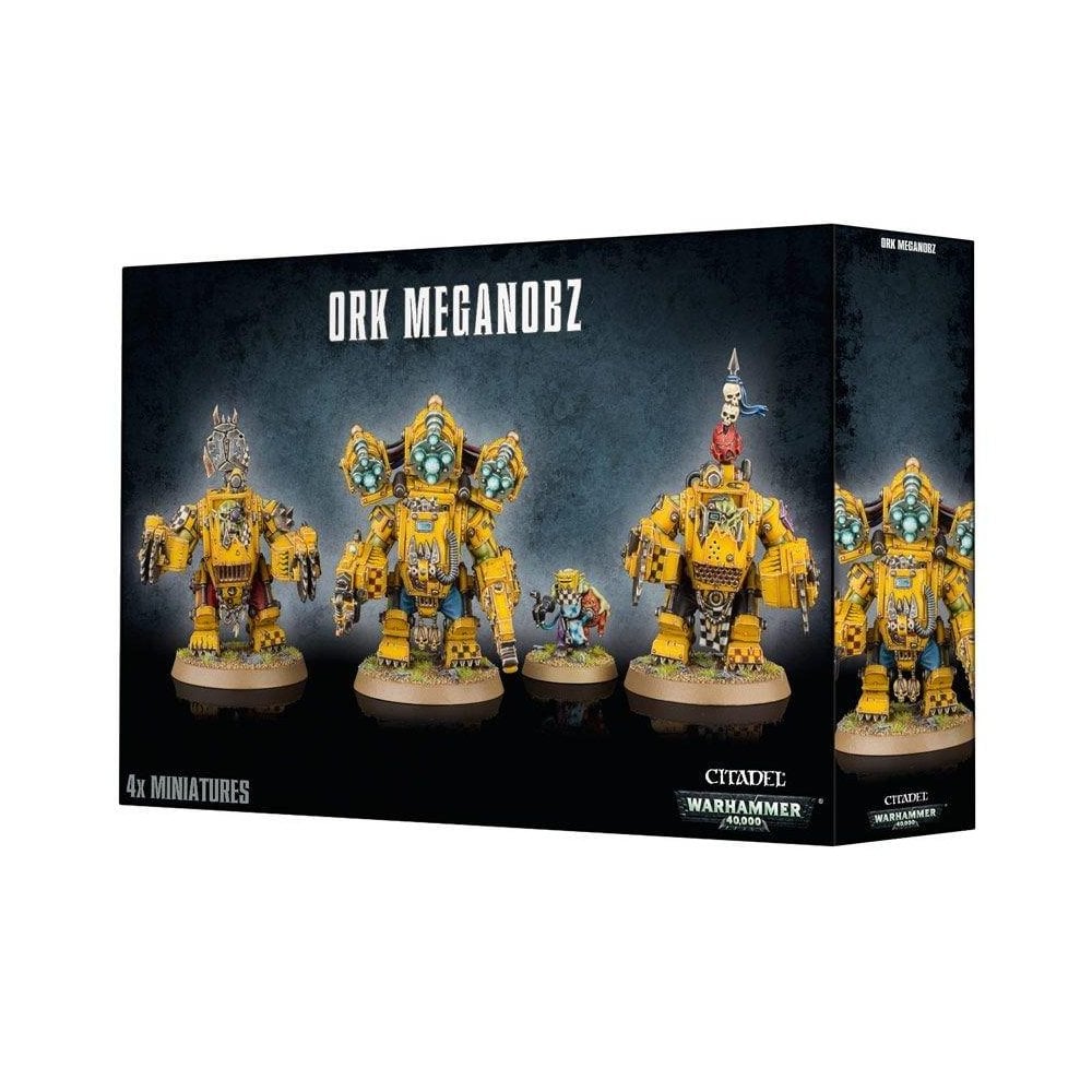 Ork Big Mek In Mega Armour/Ork Meganobz - Beanie Games