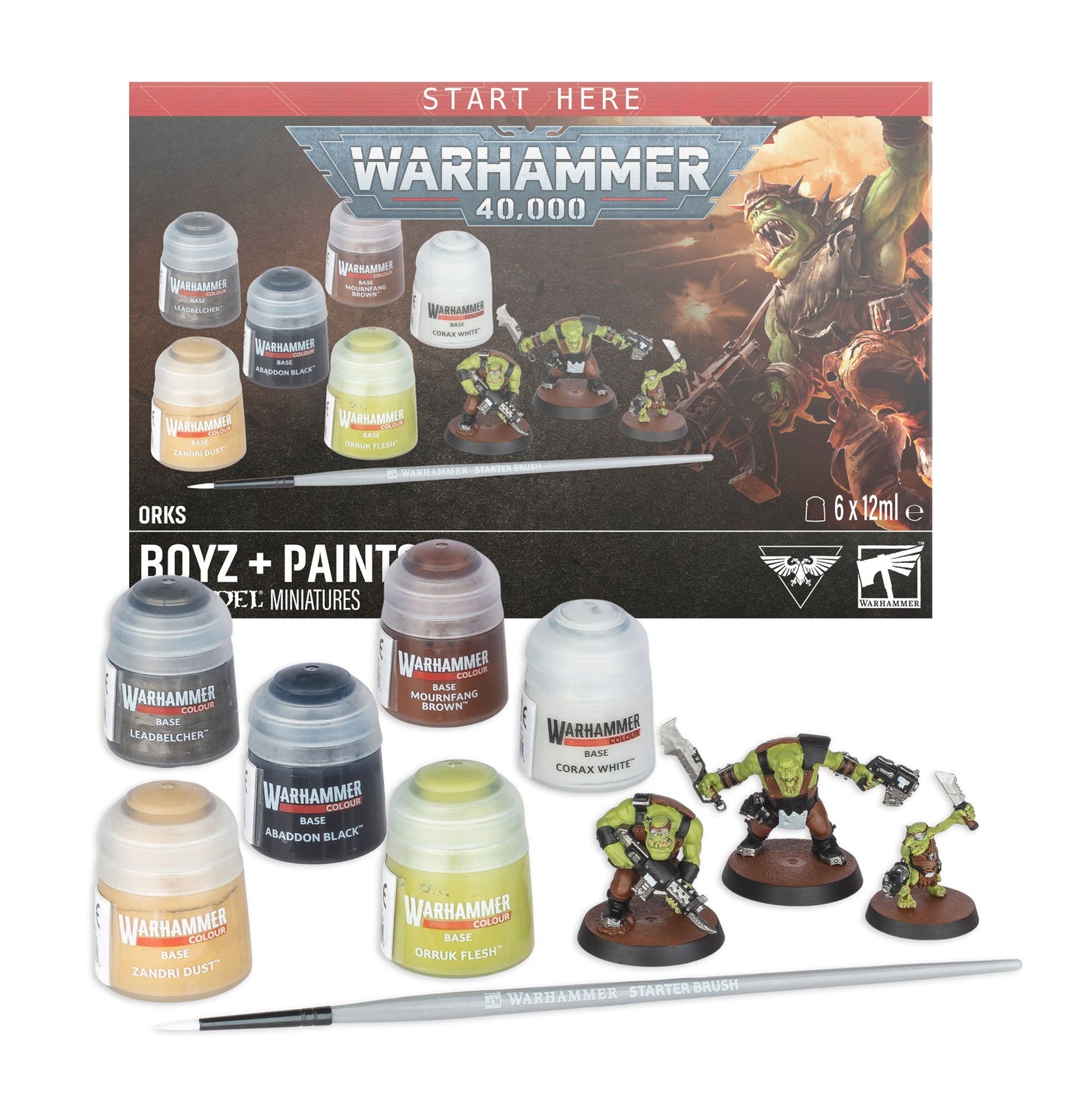 Orks: Boyz + Paints Eng - Beanie Games