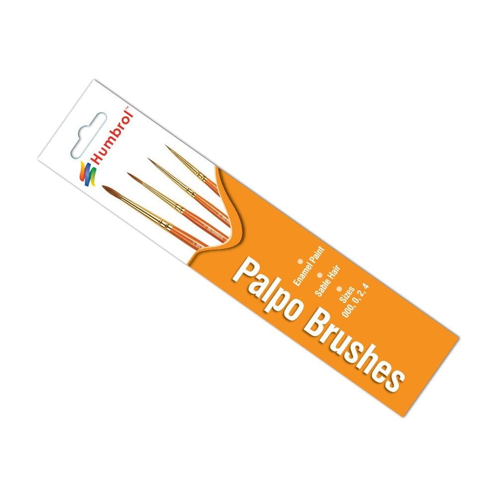 Palpo Brush Pack Size: 000, 0, 2, 4 - Beanie Games