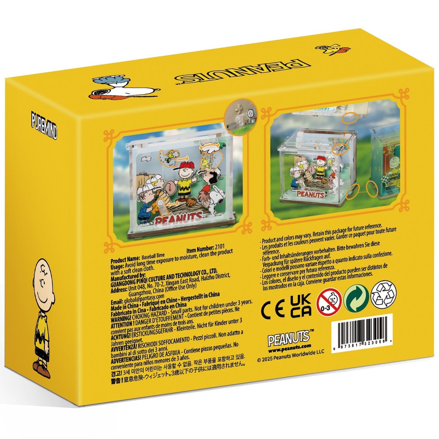 Peanuts™ Snoopy & Friends Baseball Time - Beanie Games
