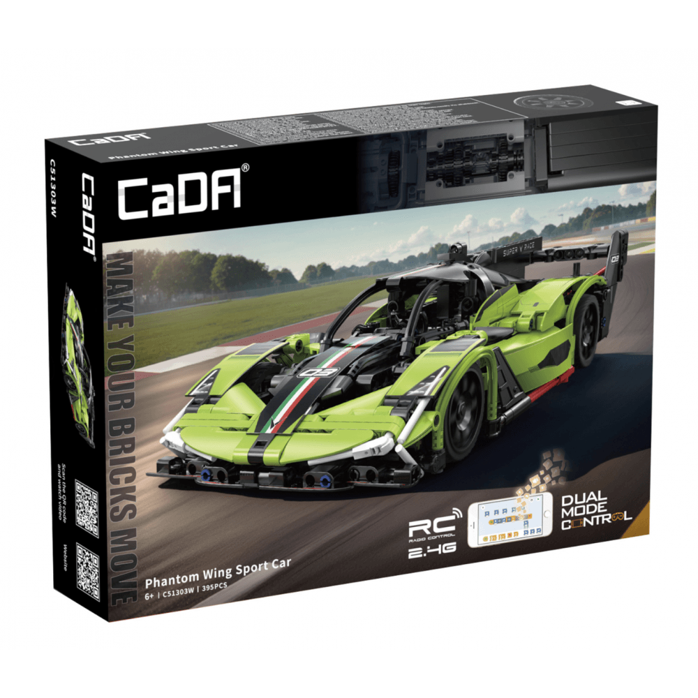 Phantom Wing Sports Car - 395 pcs - Beanie Games