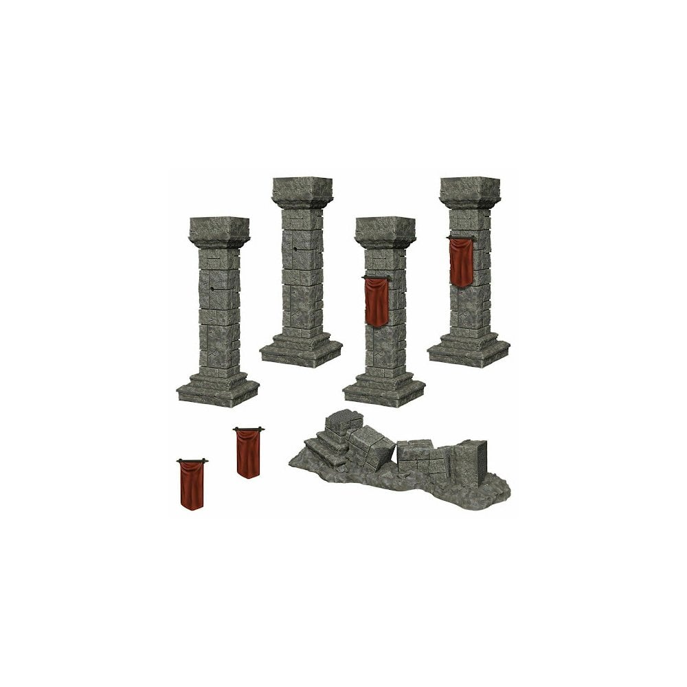 Pillars & Banners: WizKids Deep Cuts Unpainted Miniatures (W11) - Beanie Games