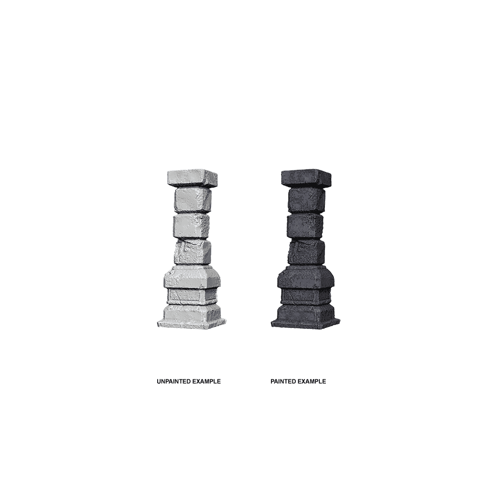 Pillars: WizKids Unpainted Miniatures - Beanie Games
