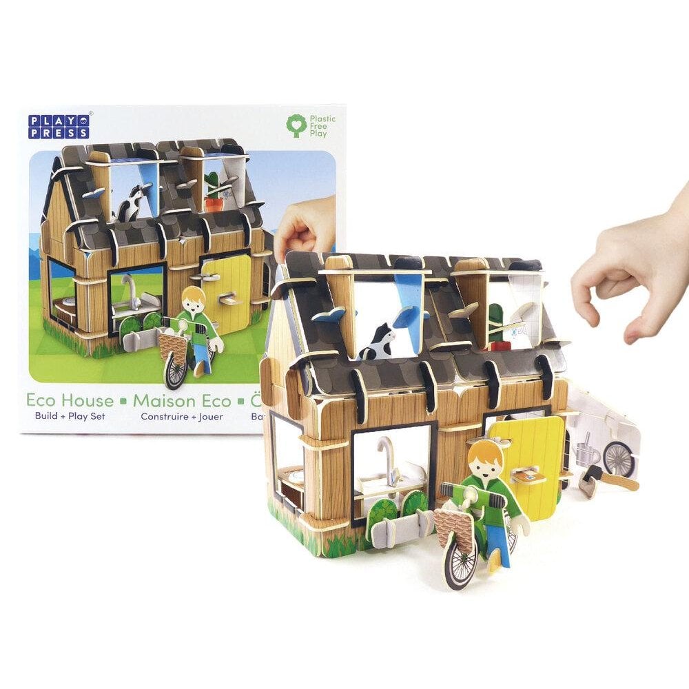 Play Press: Eco House Playset - Beanie Games