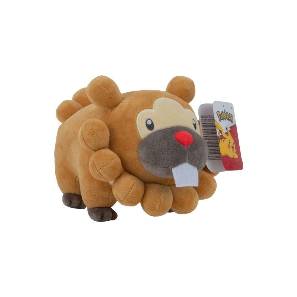 Pokémon 20cm Plush - Bidoof - Beanie Games