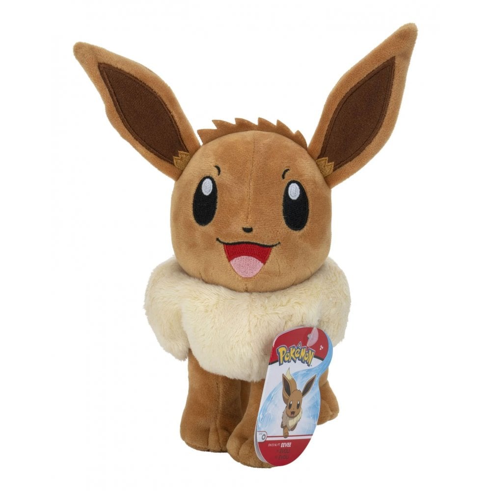 Pokemon 8" Plush Eevee - Beanie Games