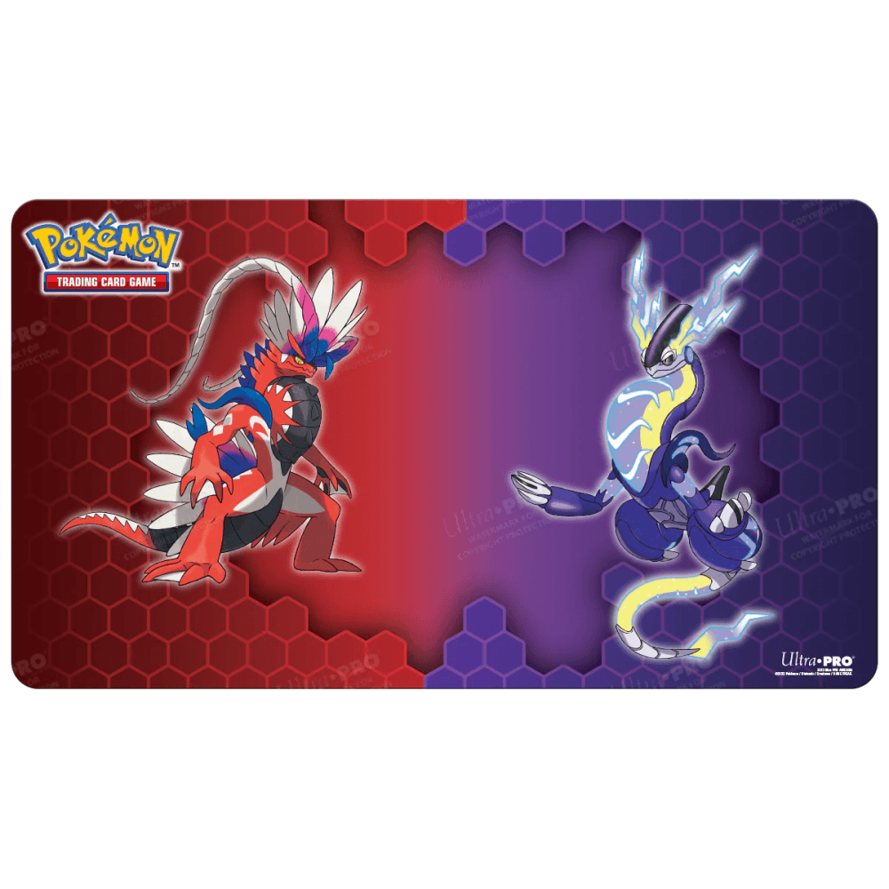 Pokemon Koraidon and Miraidon Playmat - Beanie Games