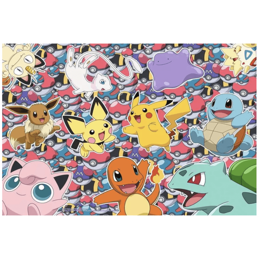 Pokemon Puzzle - 100 Pieces - Beanie Games