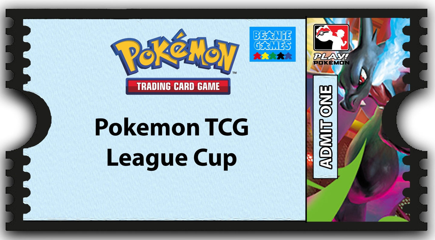 Pokemon TCG League Cup - Sunday March 15th 11am 2026 - Beanie Games