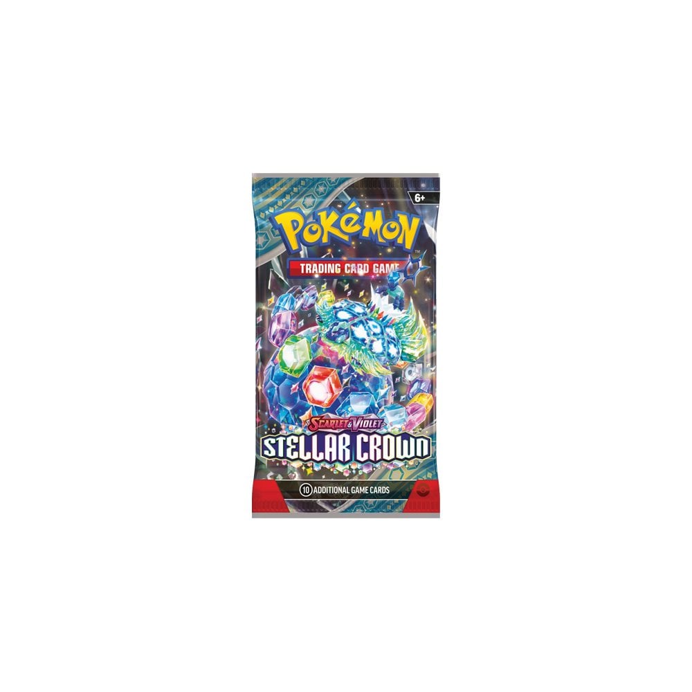 Pokemon TCG: Stellar Crown Booster Pack - Beanie Games