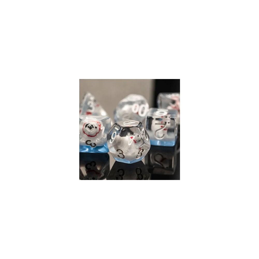 Polar Bear RPG Dice Set - Beanie Games