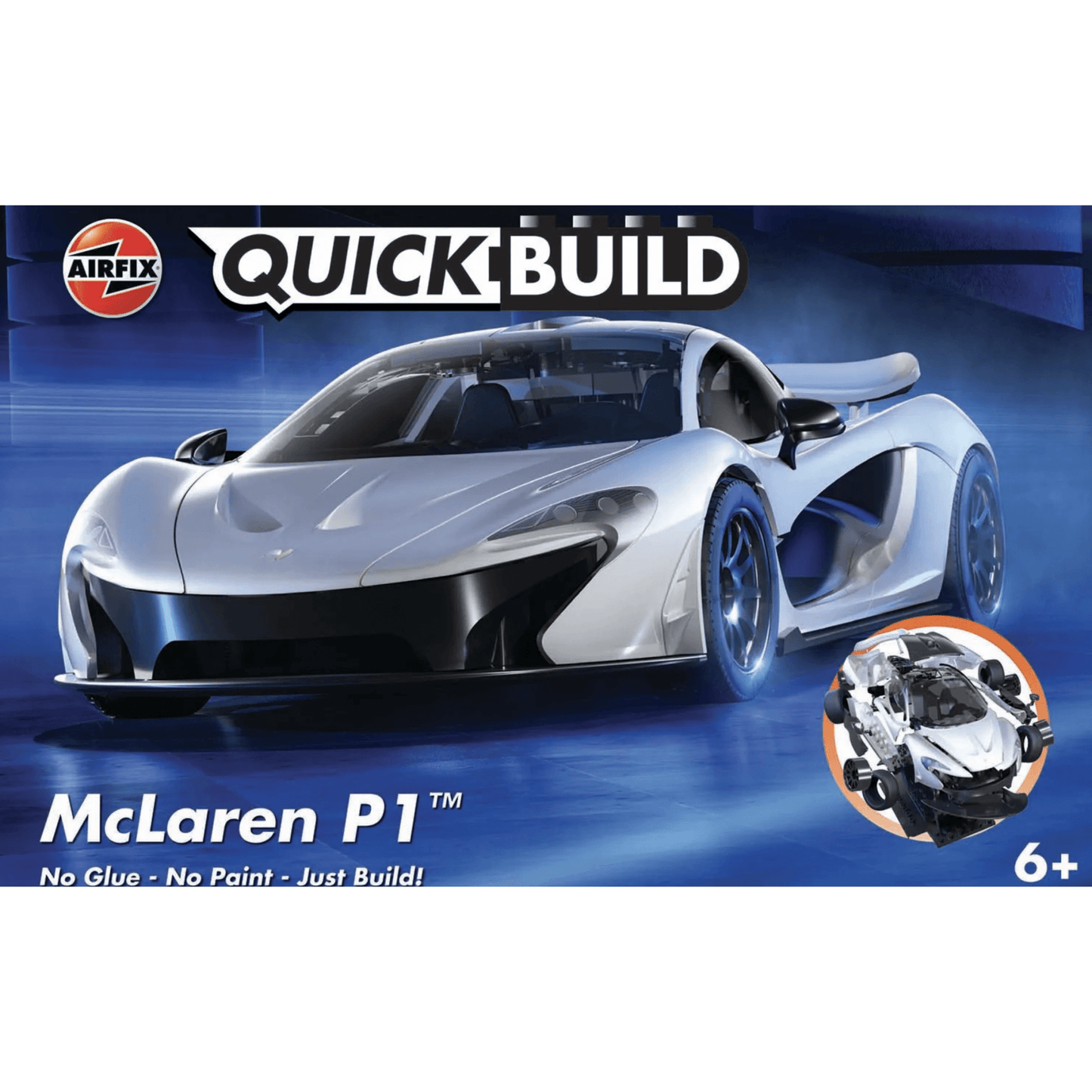 Quickbuild Mclaren P1 - White - Beanie Games