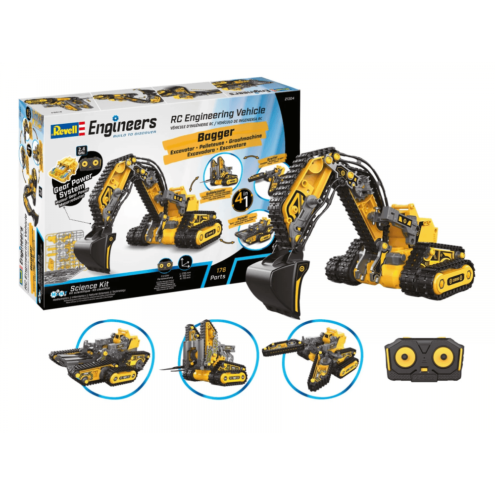 RC Engineering Vehicle 4in1 - Beanie Games
