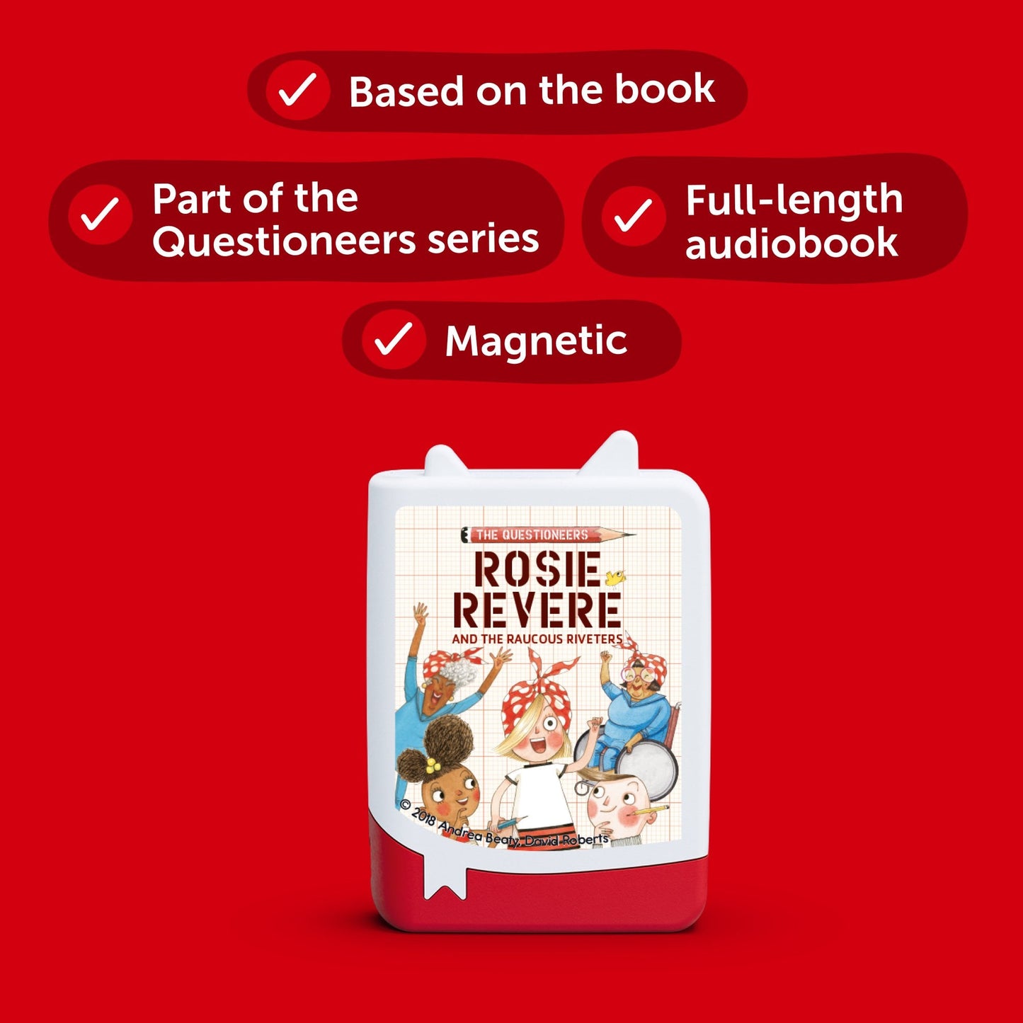 Rosie Revere and the Raucous Riveters (Book Pocket Tonies) - Beanie Games