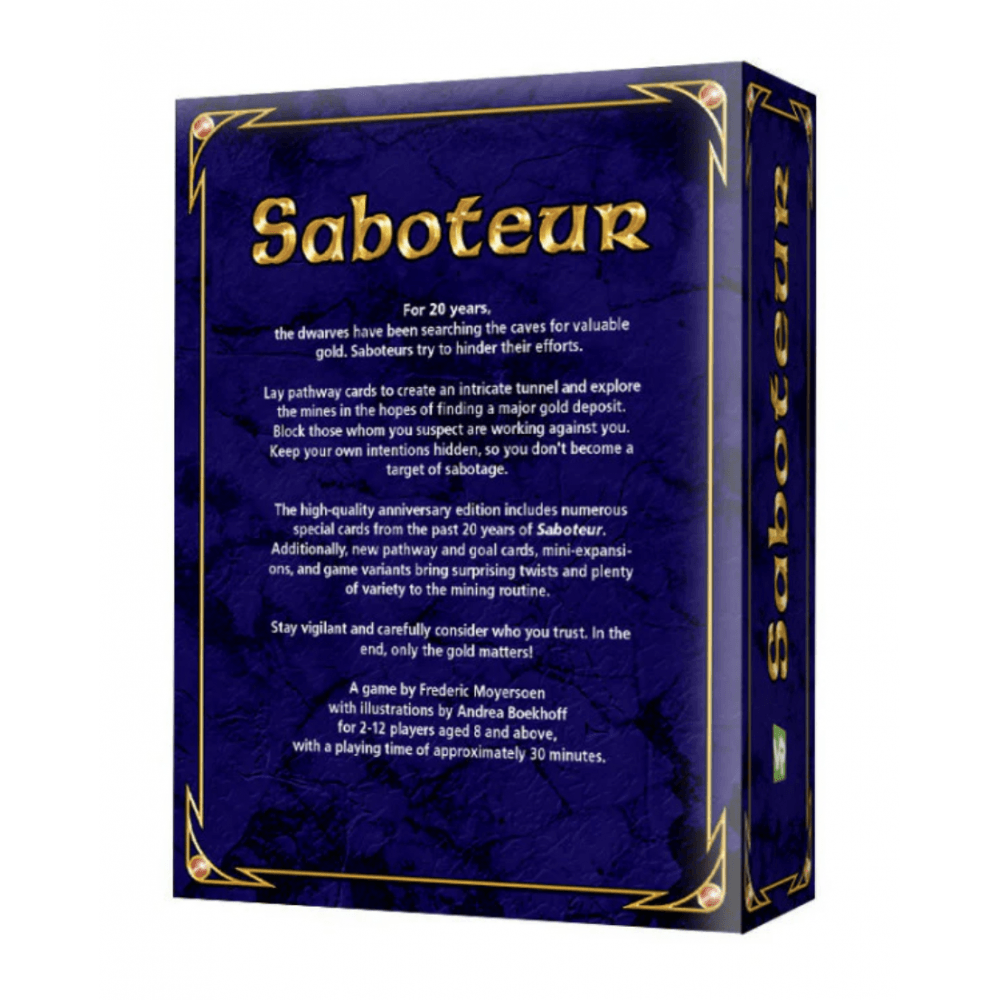 Saboteur 20 Years Jubilee Edition - Beanie Games