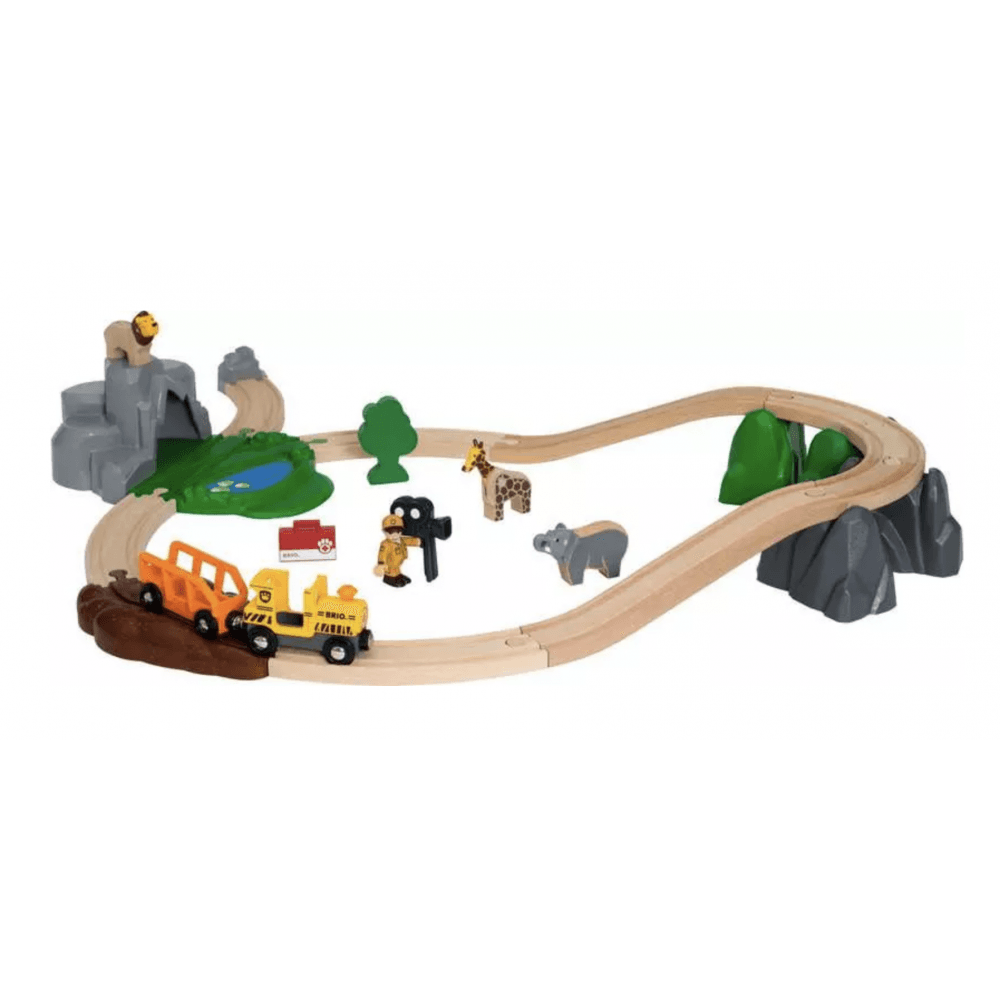 Safari Adventure Train Set - Beanie Games
