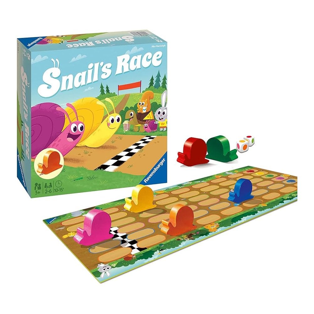 Snail's Pace Race Game - Beanie Games