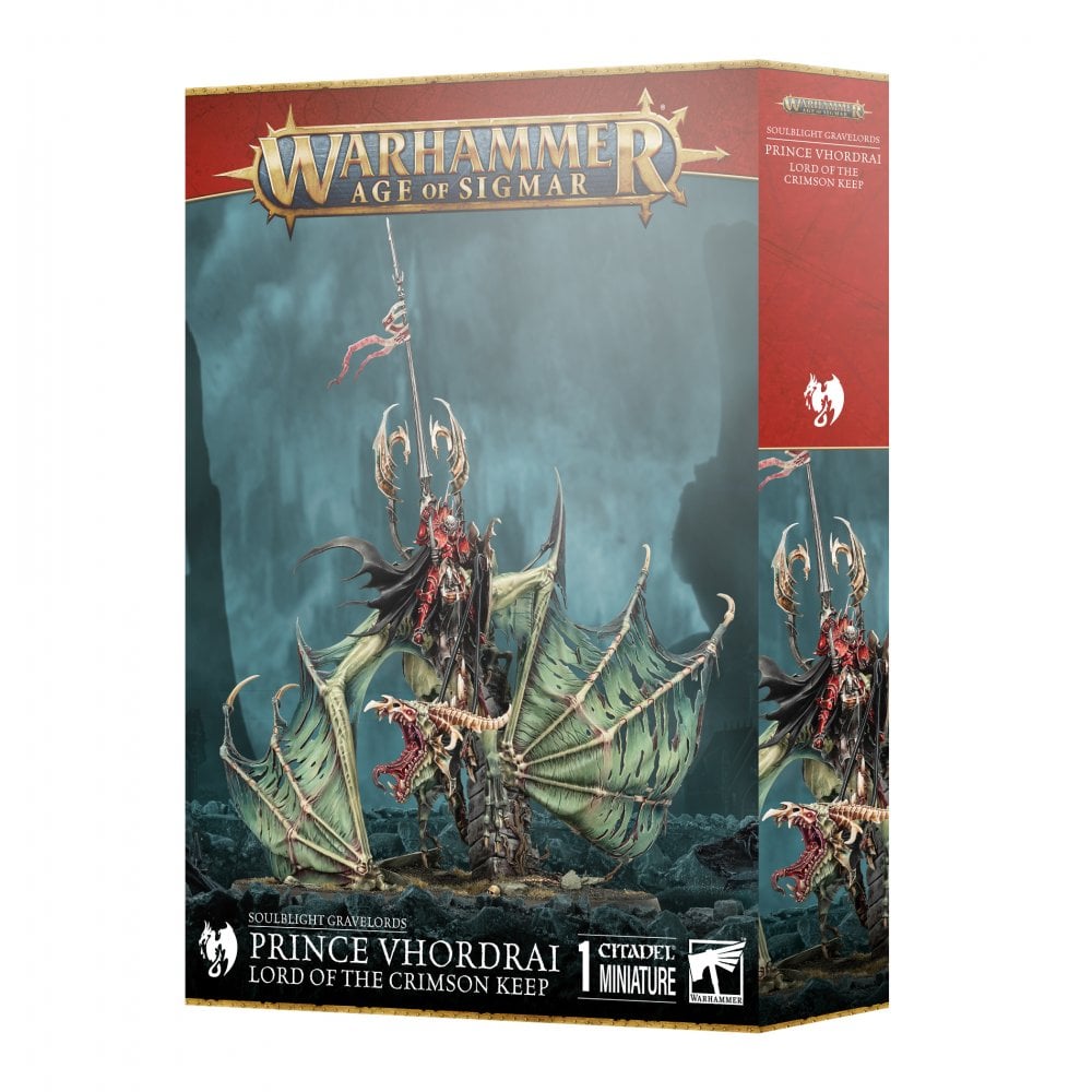 Soulblight Gravelords: Prince Vhordrai Lord/Crimson Keep - Beanie Games