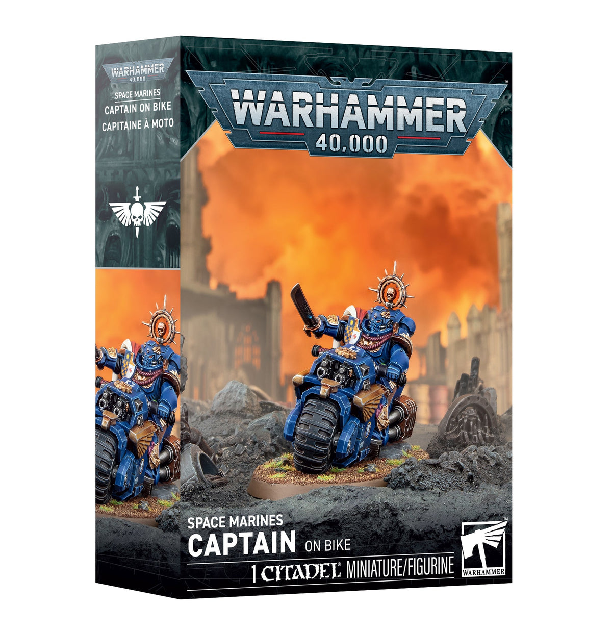 Space Marines: Captain On Bike - Beanie Games