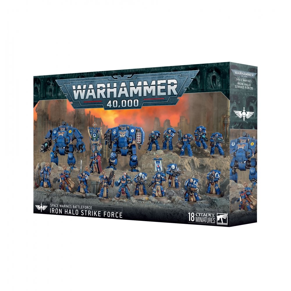 Space Marines: Iron Halo Strike Force - Beanie Games