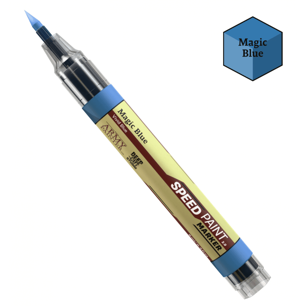 Speed Paint Marker - Magic Blue - Beanie Games