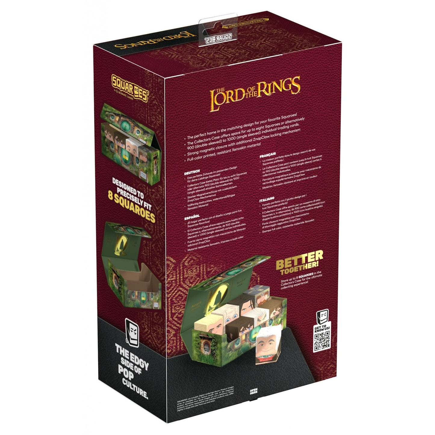 Squaroes Collectors Case The Lord of the Rings - Hobbiton. - Beanie Games