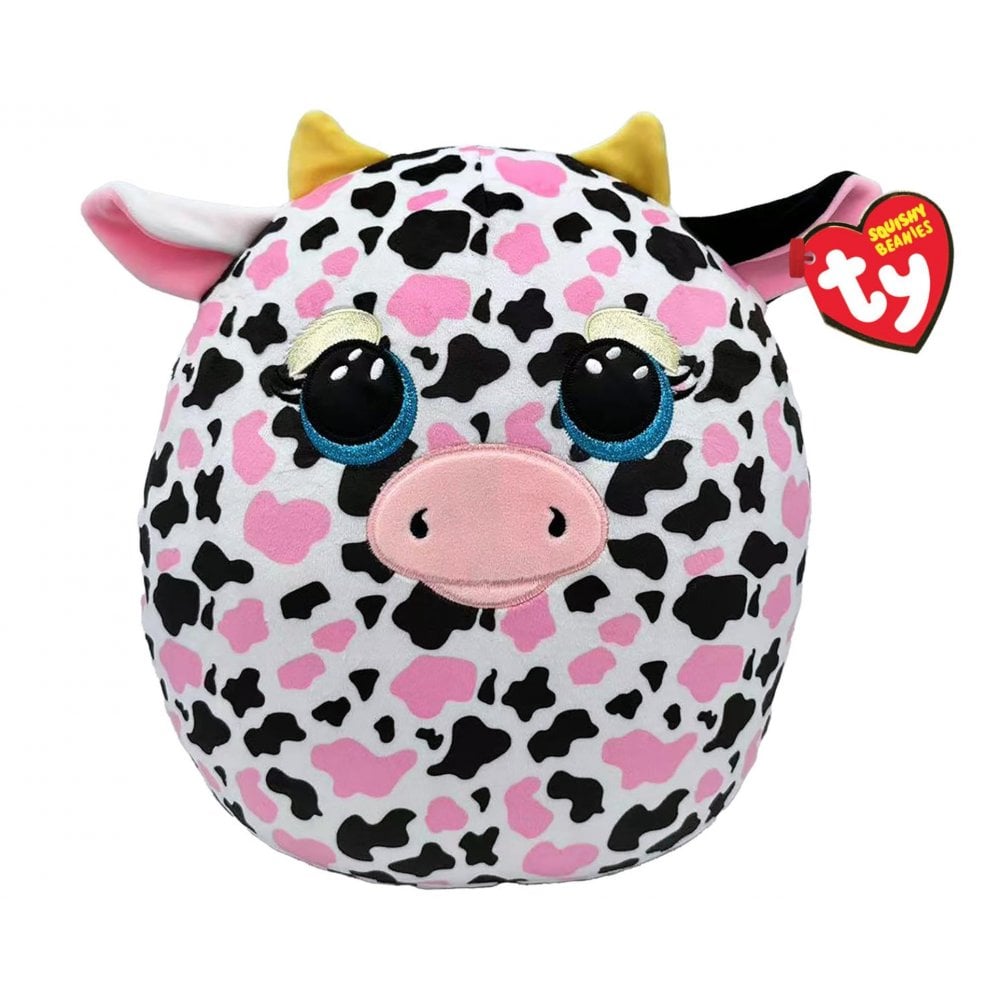 Squish A Boo Milkshake Cow (Medium) - Beanie Games