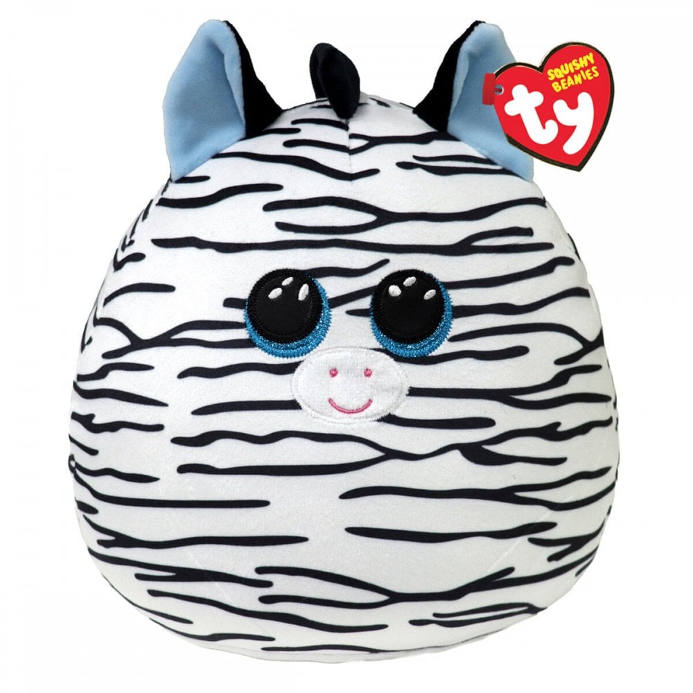 Squishy Beanie: Xander Zebra (Medium) - Beanie Games