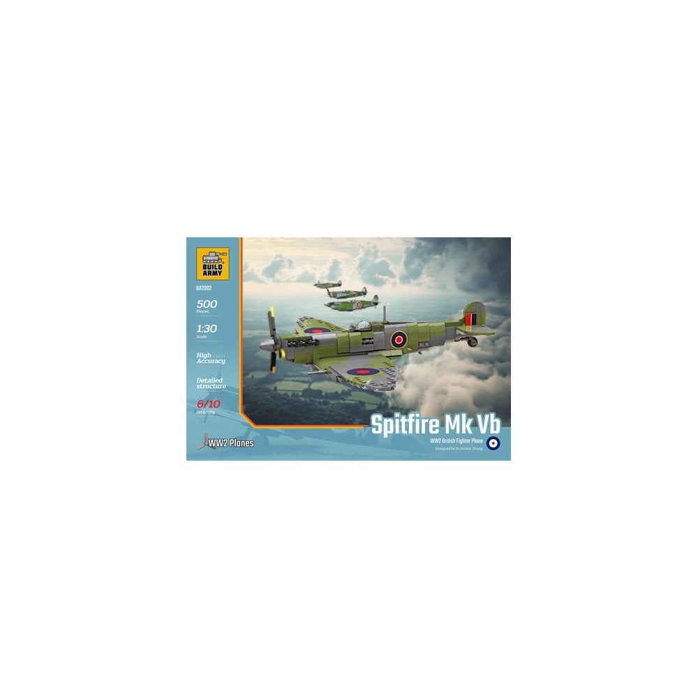Supermarine Spitfire Mk Vb Fighter Plane - Beanie Games