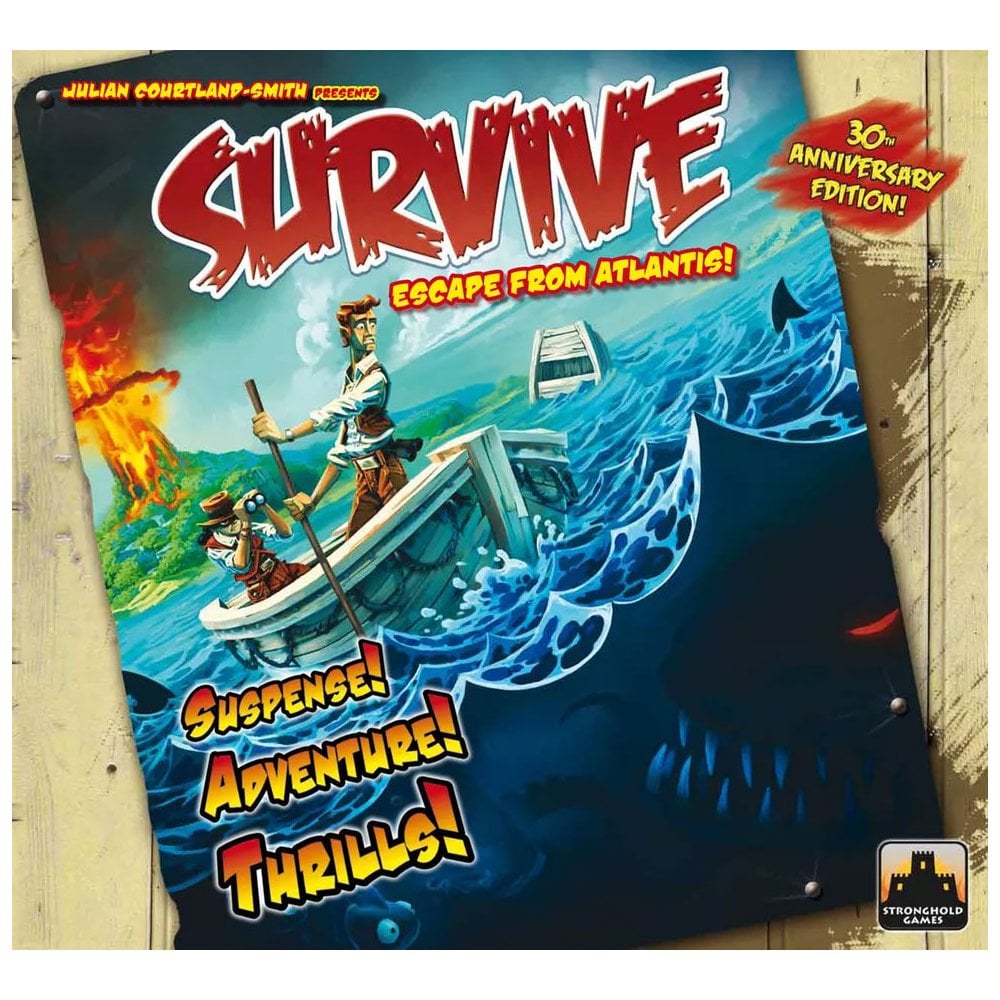 Survive - Escape From Atlantis! 30th Anniversary Edition - Beanie Games
