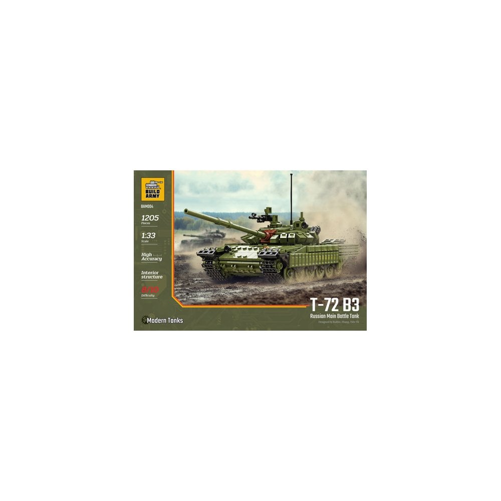 T - 72 B3 Main Battle Tank - Beanie Games