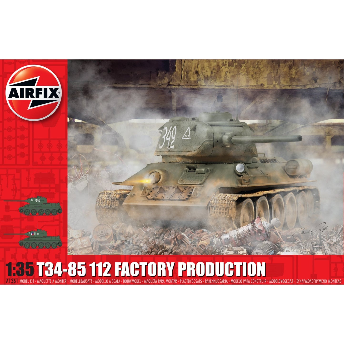 T34 - 85 112 Factory Production - Beanie Games