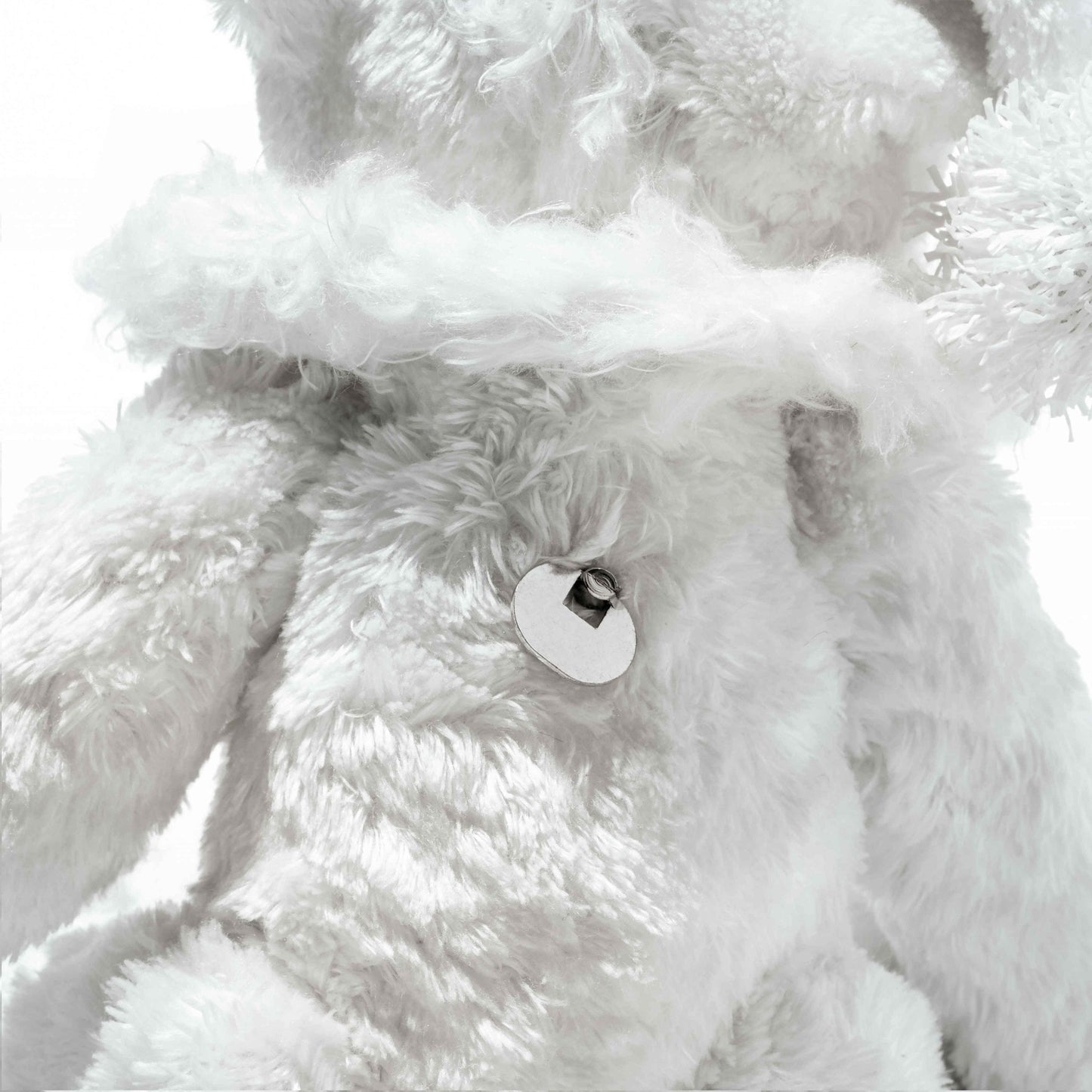 Teddies For Tomorrow White Christmas Teddy Bear - Beanie Games