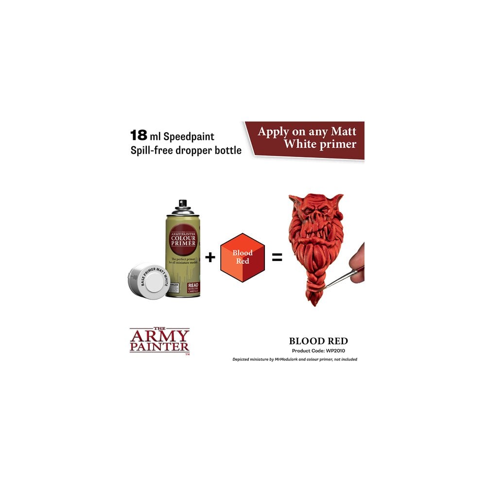 The Army Painter - Speedpaint 2.0 - Blood Red - Beanie Games