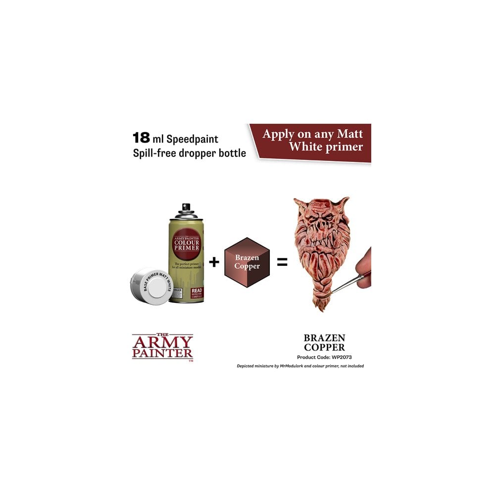 The Army Painter - Speedpaint 2.0 - Brazen Copper - Beanie Games