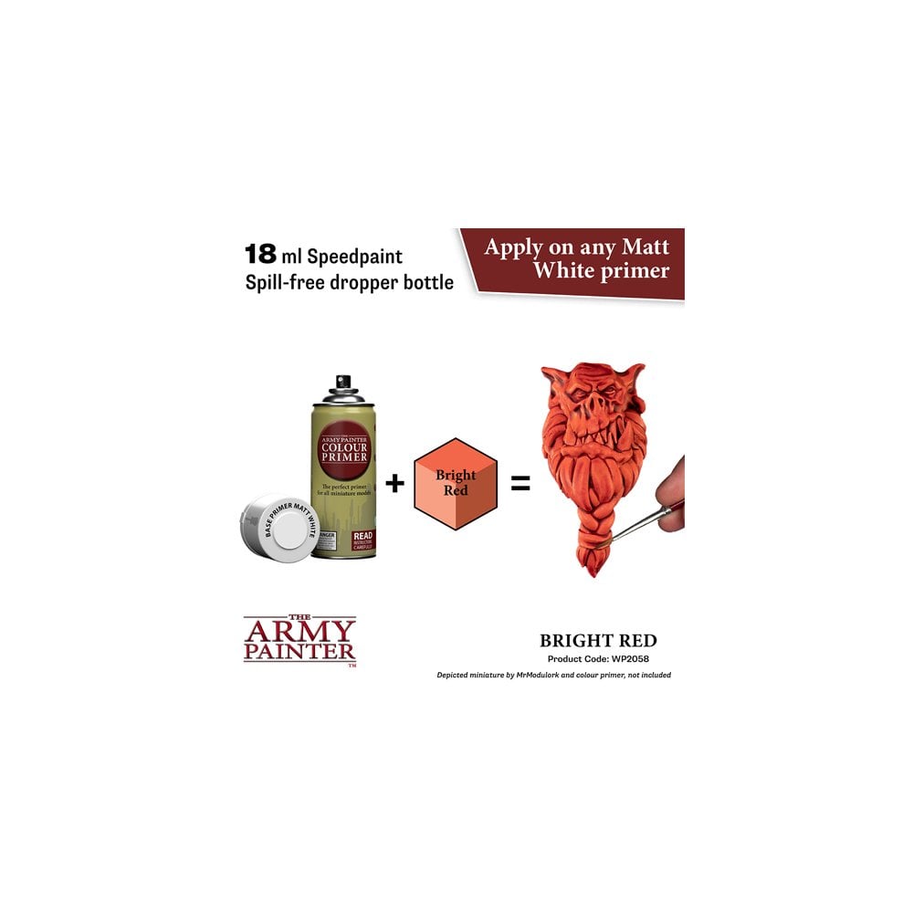 The Army Painter - Speedpaint 2.0 - Bright Red - Beanie Games